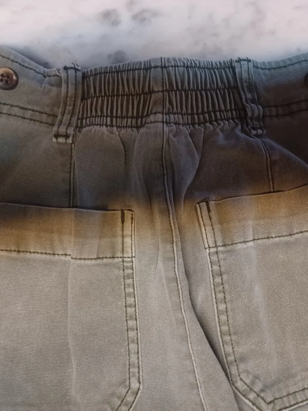 Old Navy Junior Women's Short Pants Small Green Khaki - Picture 4 of 6